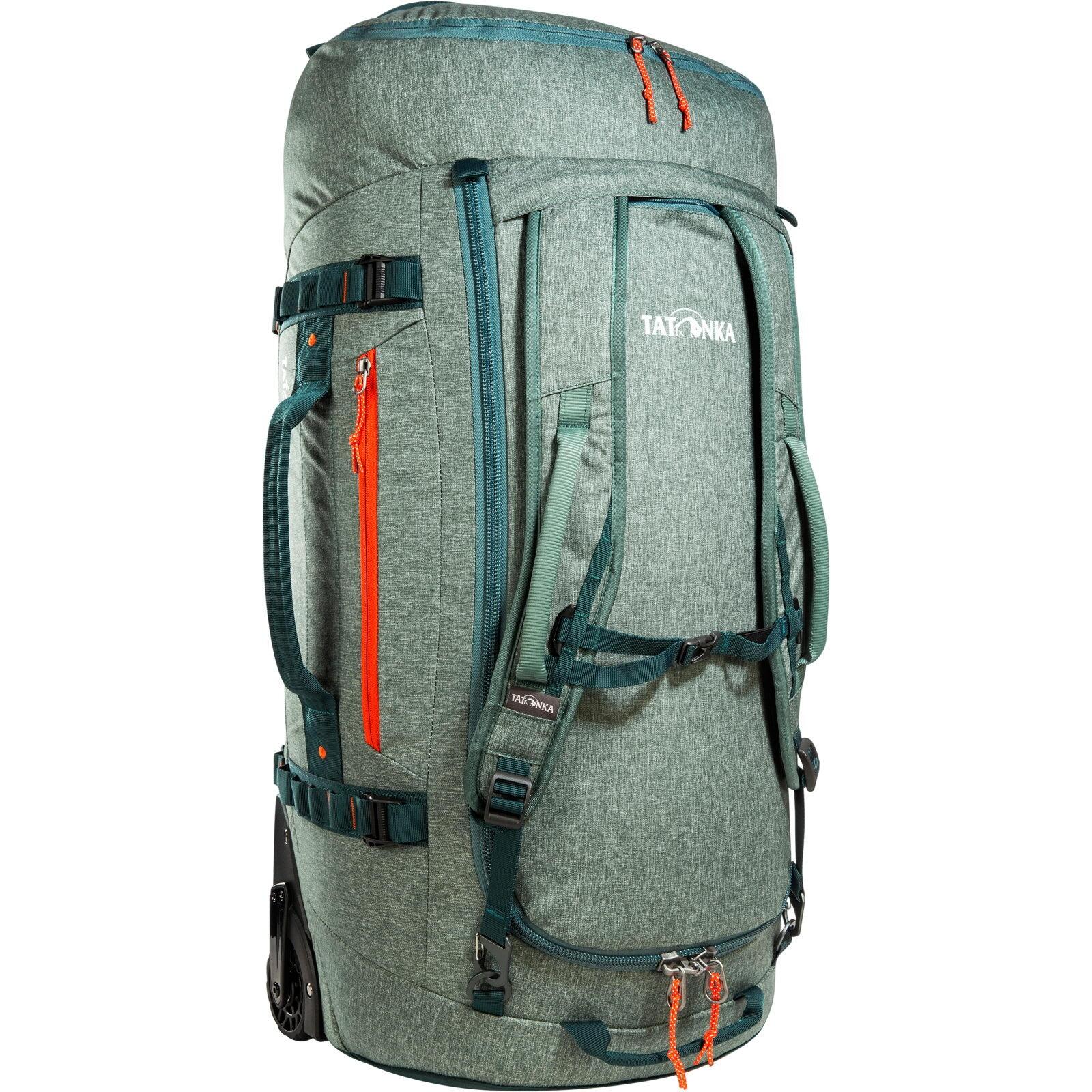TATONKA faltbare Rollen-Reisetasche Duffle Roller 80 sage green