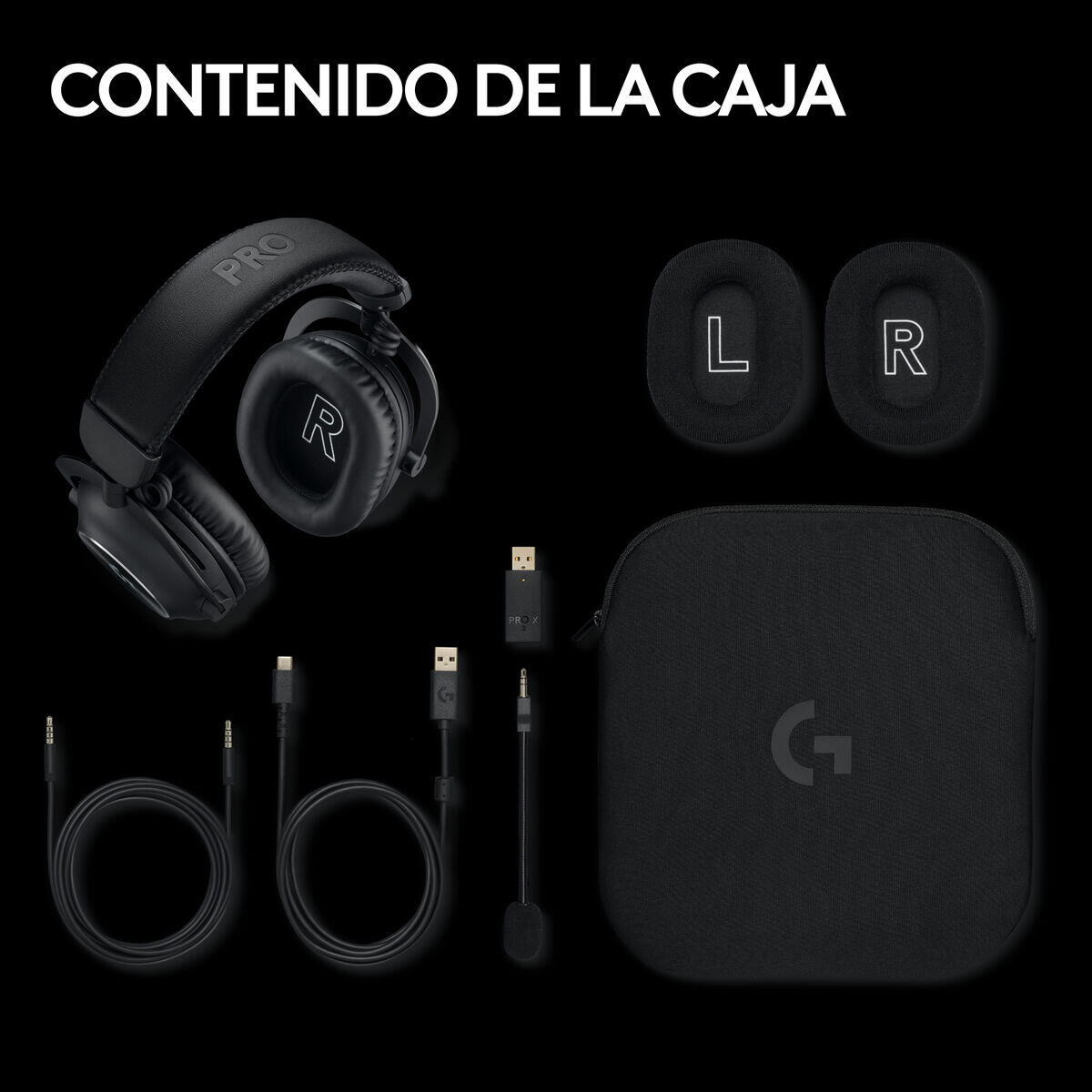Oordopjes Logitech PRO X 2 Zwart 5/5