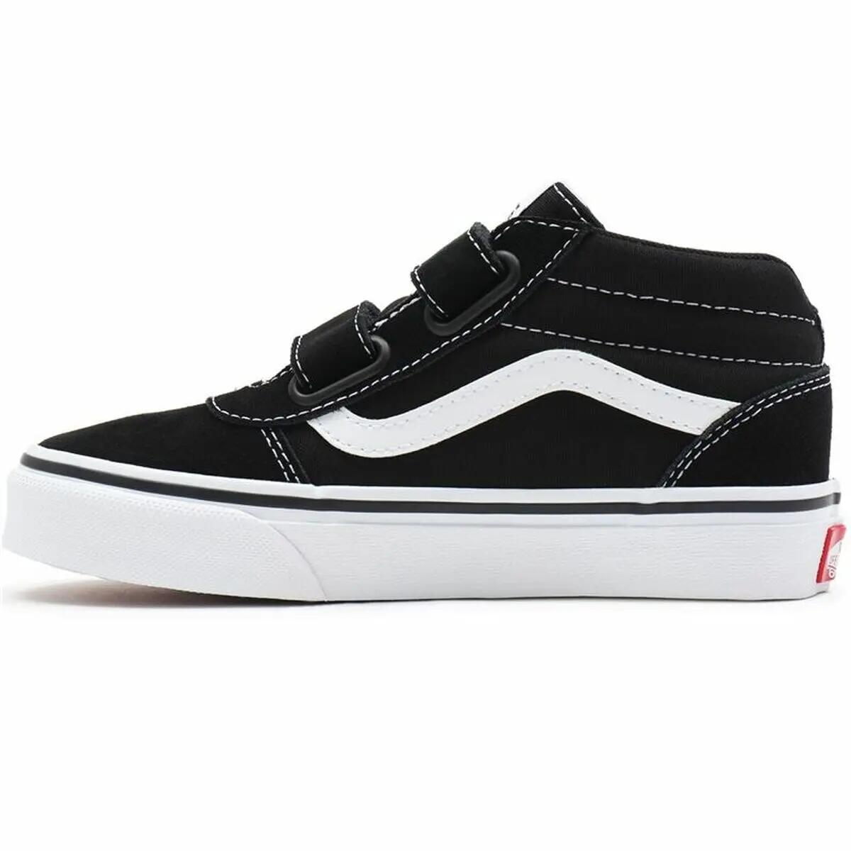 Zapatillas Casual Niño Vans Ward Mid V YT Suede Canvas 3/5