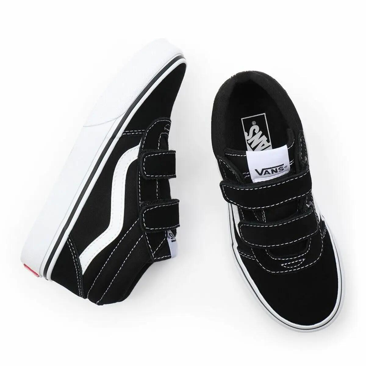 Zapatillas Casual Niño Vans Ward Mid V YT Suede Canvas 5/5
