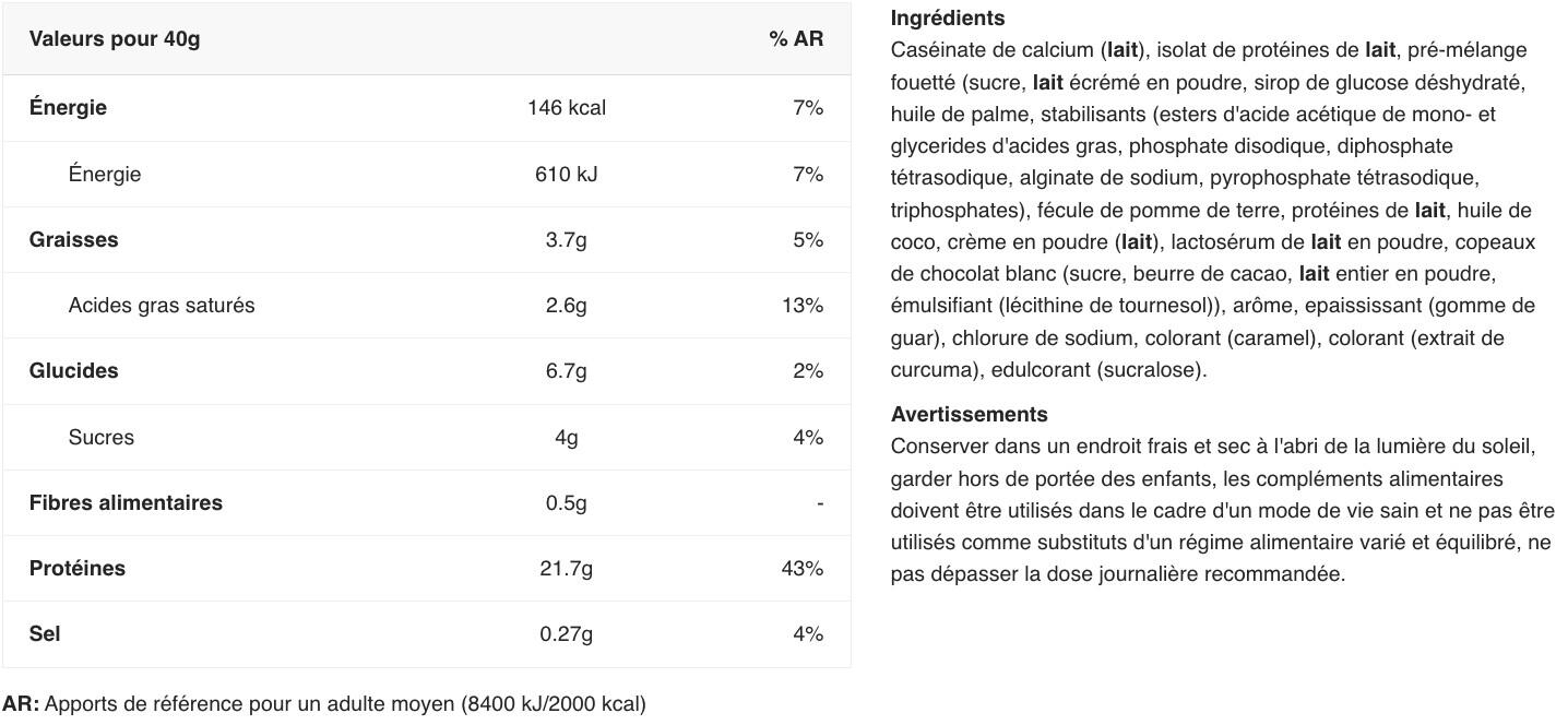 Preparato proteico - Protein Cookie Dough - Biscotto al Caramello 1000g 2/3