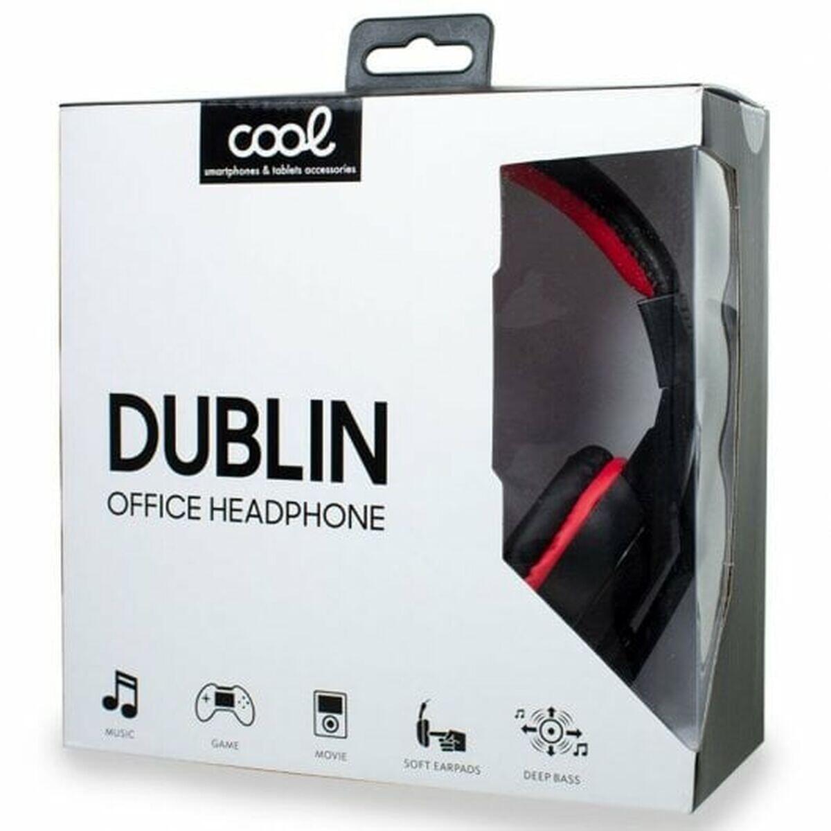 Auriculares con Micrófono Cool Negro 4/4