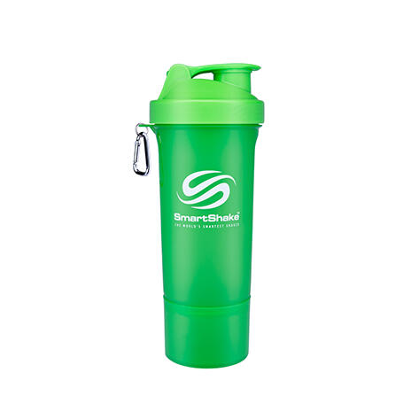 Shaker suplimente SmartShake 500 ml, verde