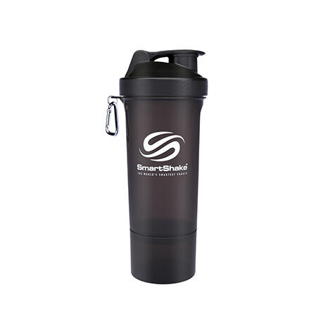 SMARTSHAKE Smartshake Slim (500ml) Gunsmoke Black - Accessori per il fitness