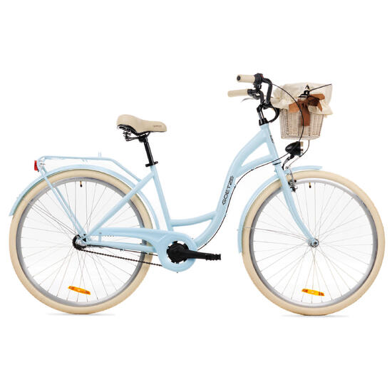 Rower miejski damski GOETZE Style 28" 3B kosz