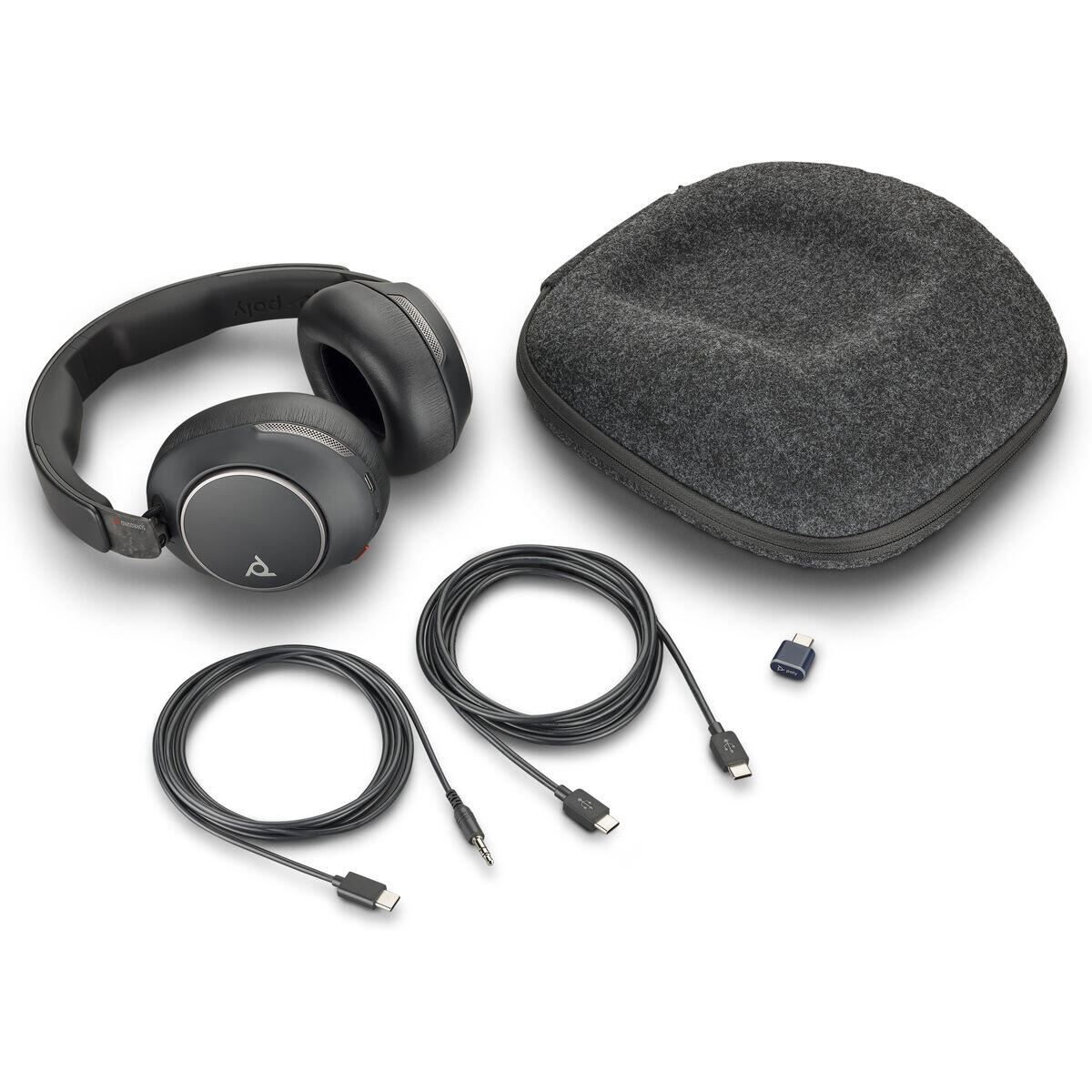 Auricolari Bluetooth Poly Voyager Surround 80 UC Nero 2/4