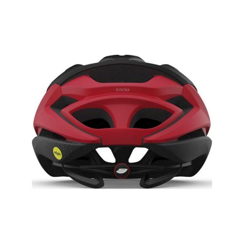 GIRO kask rowerowy szosowy SYNTAX INTEGRATED MIPS matte black bright red