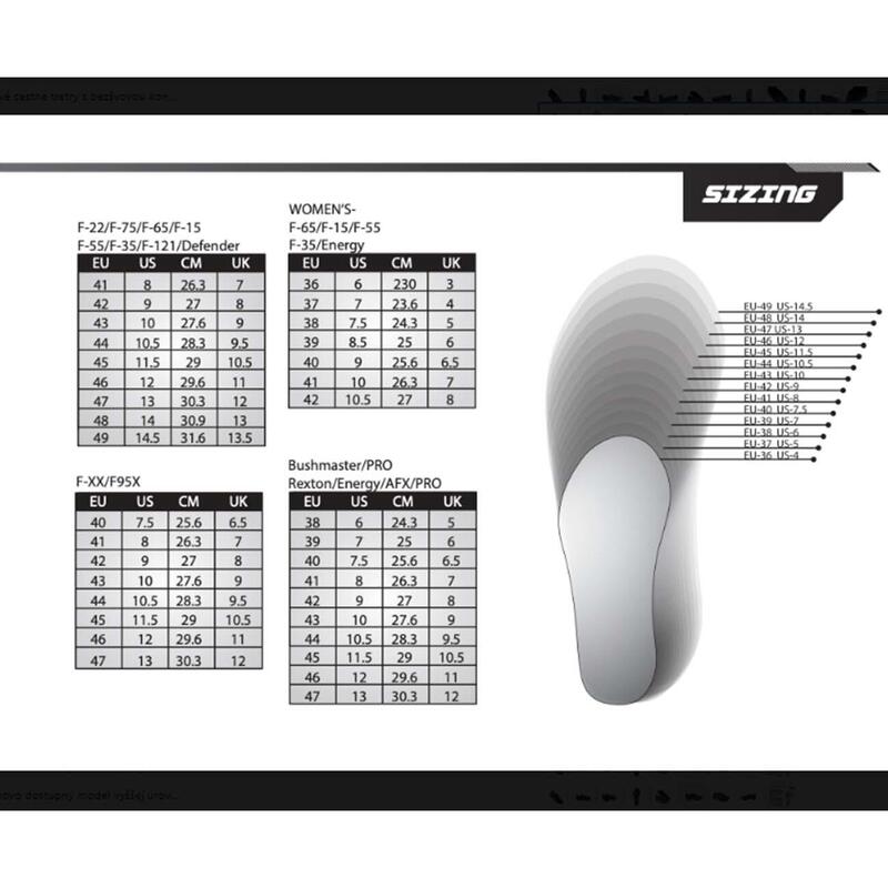Chaussures à 2 bandes auto agrippantes + clic FLR Elite F65