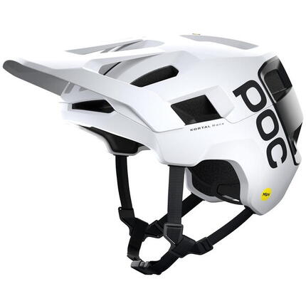 POC Kortal Race MIPS Helm - Hydrogen White/Uranium Black Matt