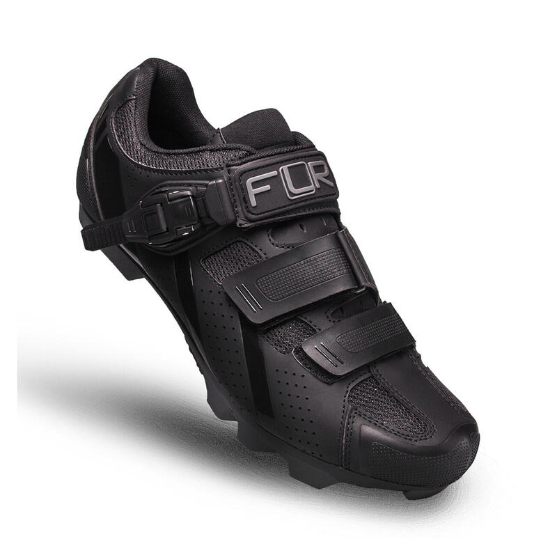 Chaussures à 2 bandes auto agrippantes + clic FLR Elite F65