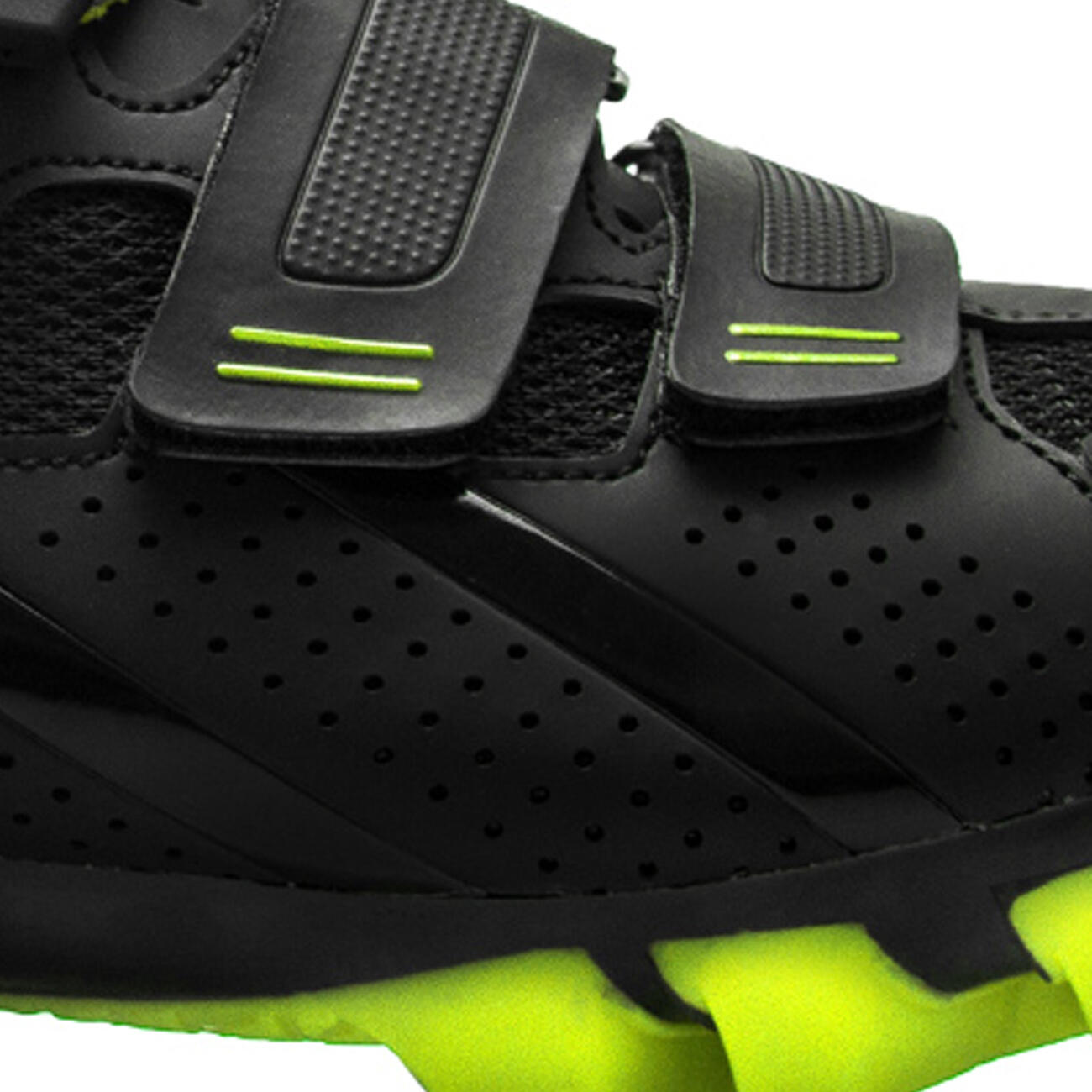 Chaussures à 2 bandes auto agrippantes + clic FLR Elite F65 3/4