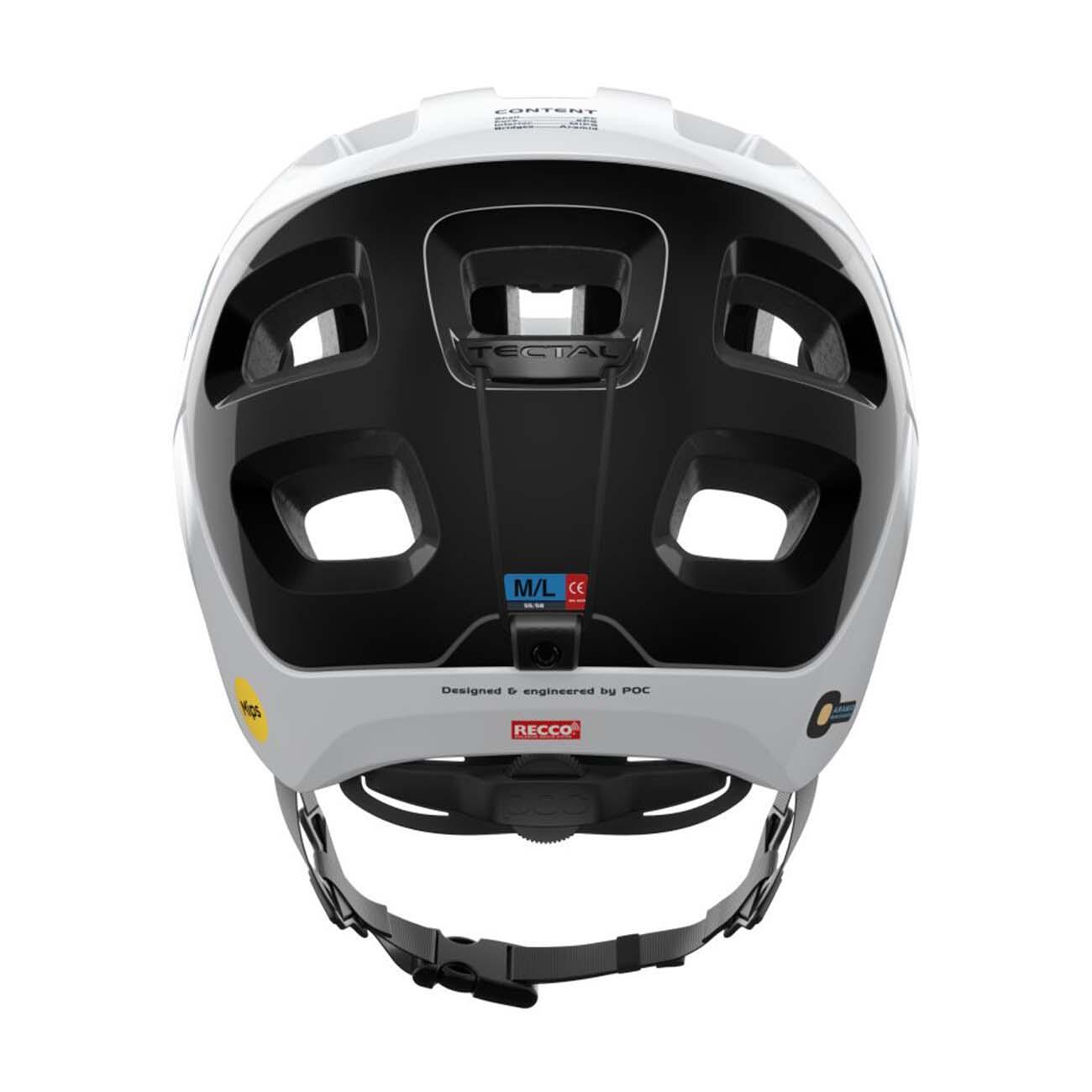 Kask rowerowy POC Tectal Race MIPS biały - L 2/6