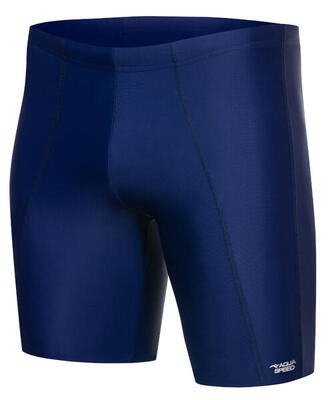 AQUA-SPEED Long Jammer Herren-Schwimmhose. Marineblau S