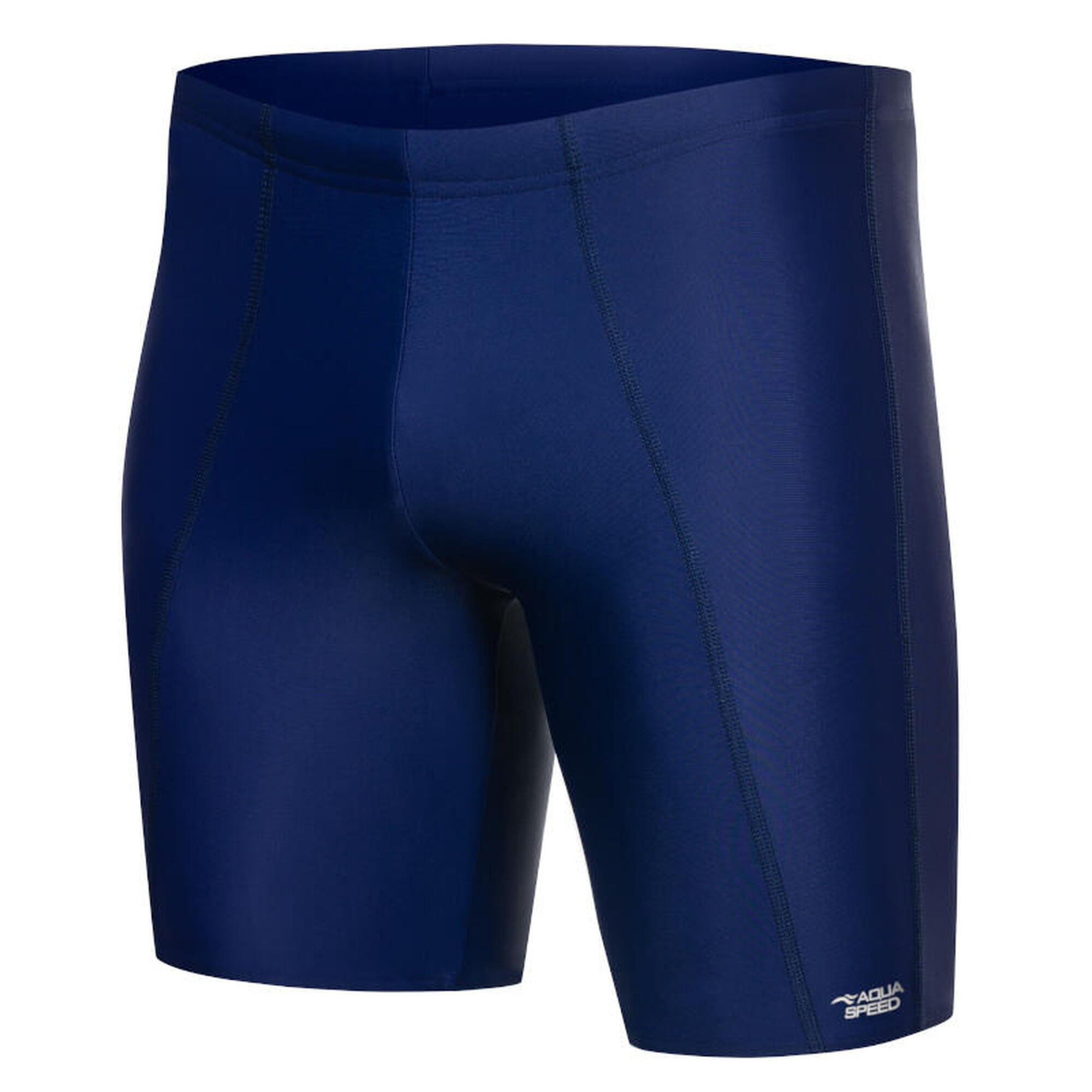 Jammers de înot pentru bărbați AQUA-SPEED Long Jammer, bleumarin XXL
