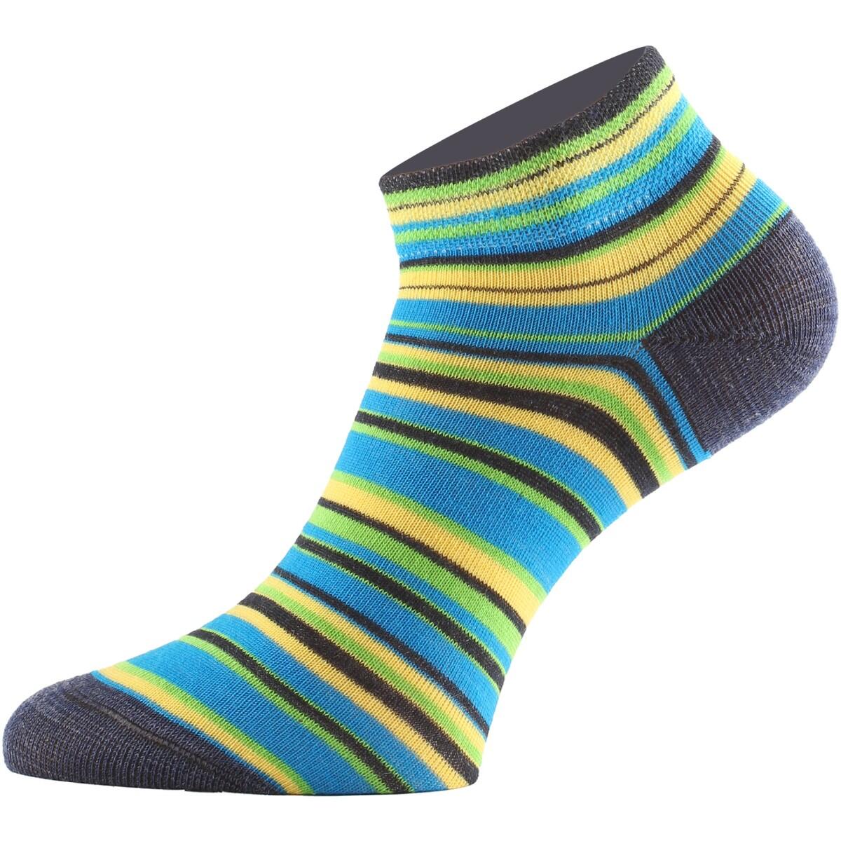 LASTING Funkční ponožky DUHA