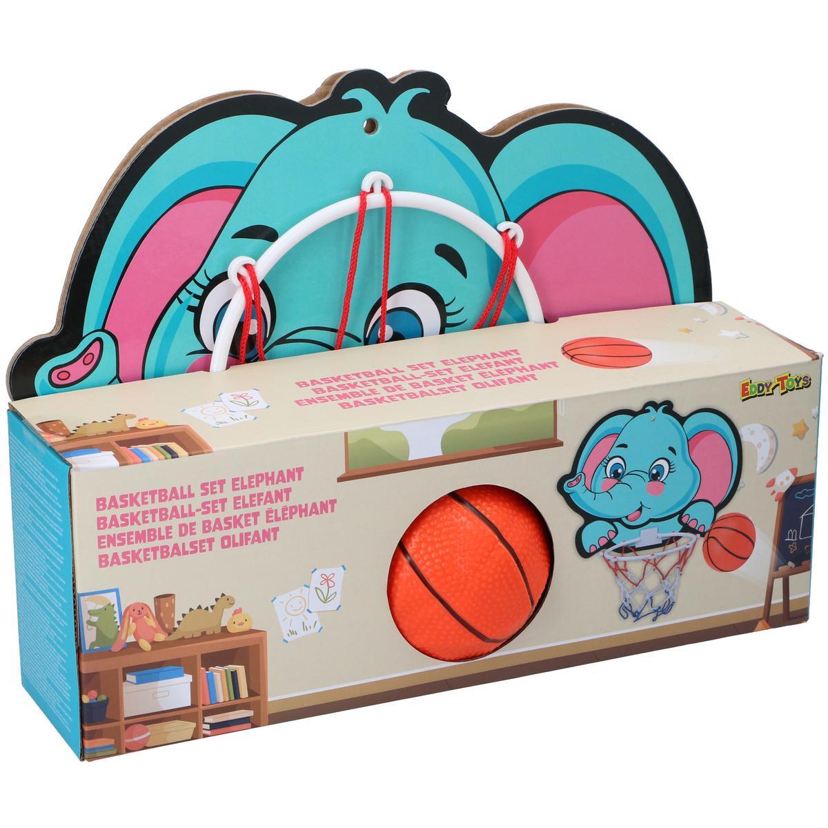 Tablica do koszykówki Enero Toys dla dzieci z piłką 2/2