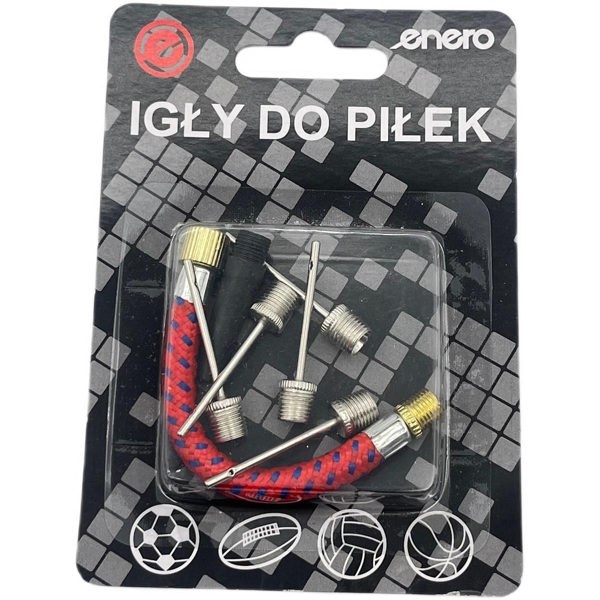 Zestaw 5szt igieł Enero do piłki z wężykiem 6/7