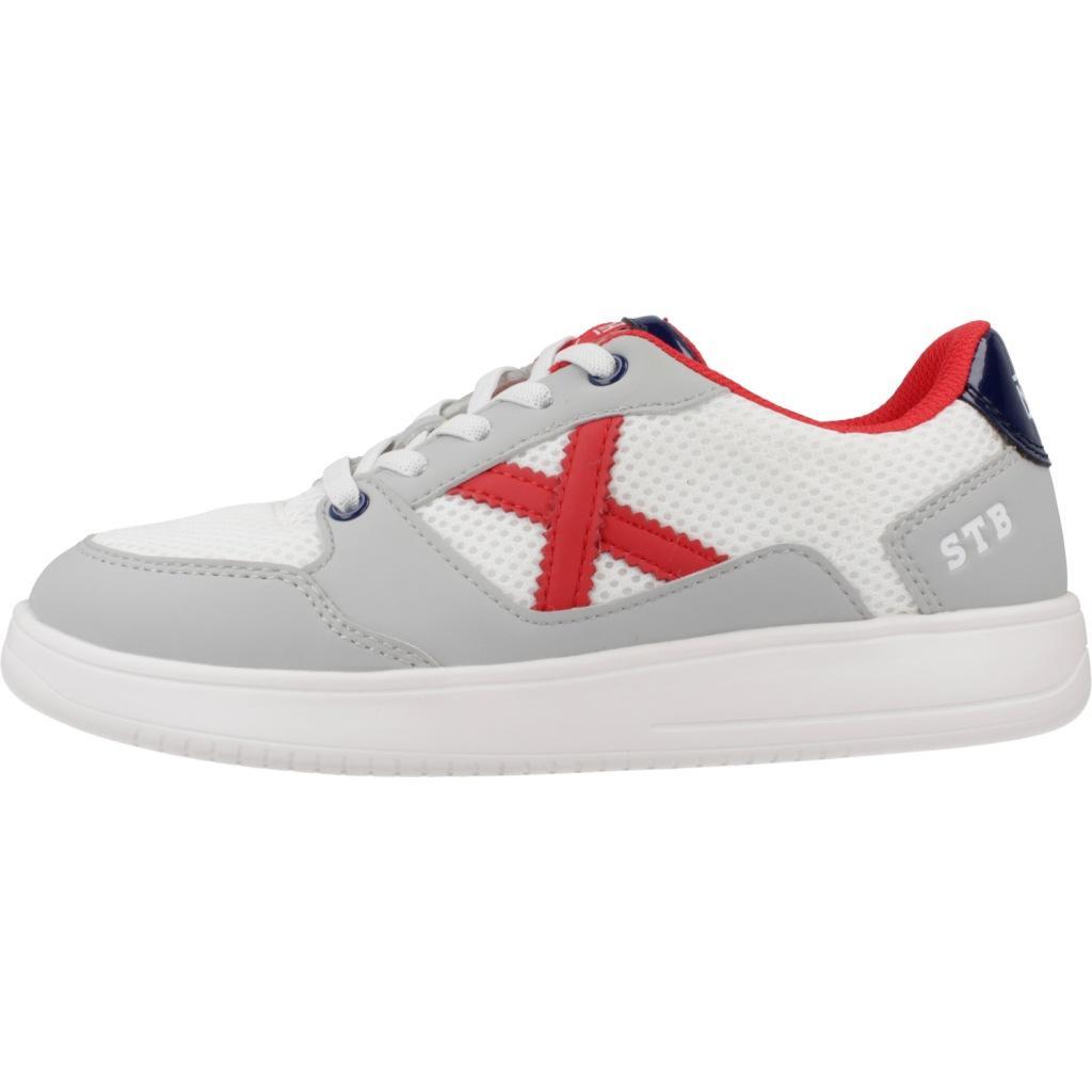 Baskets Munich Modèle Legit Kid 04 Couleur Gris 2/5