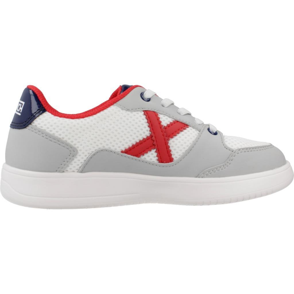 Baskets Munich Modèle Legit Kid 04 Couleur Gris 4/5