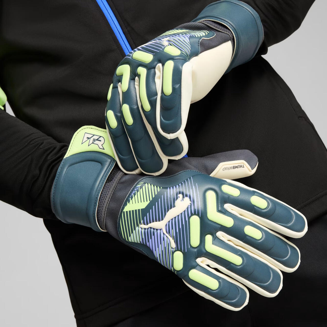 Guanti Da Portiere Bambini Puma Future Match NC Grigio 4/5
