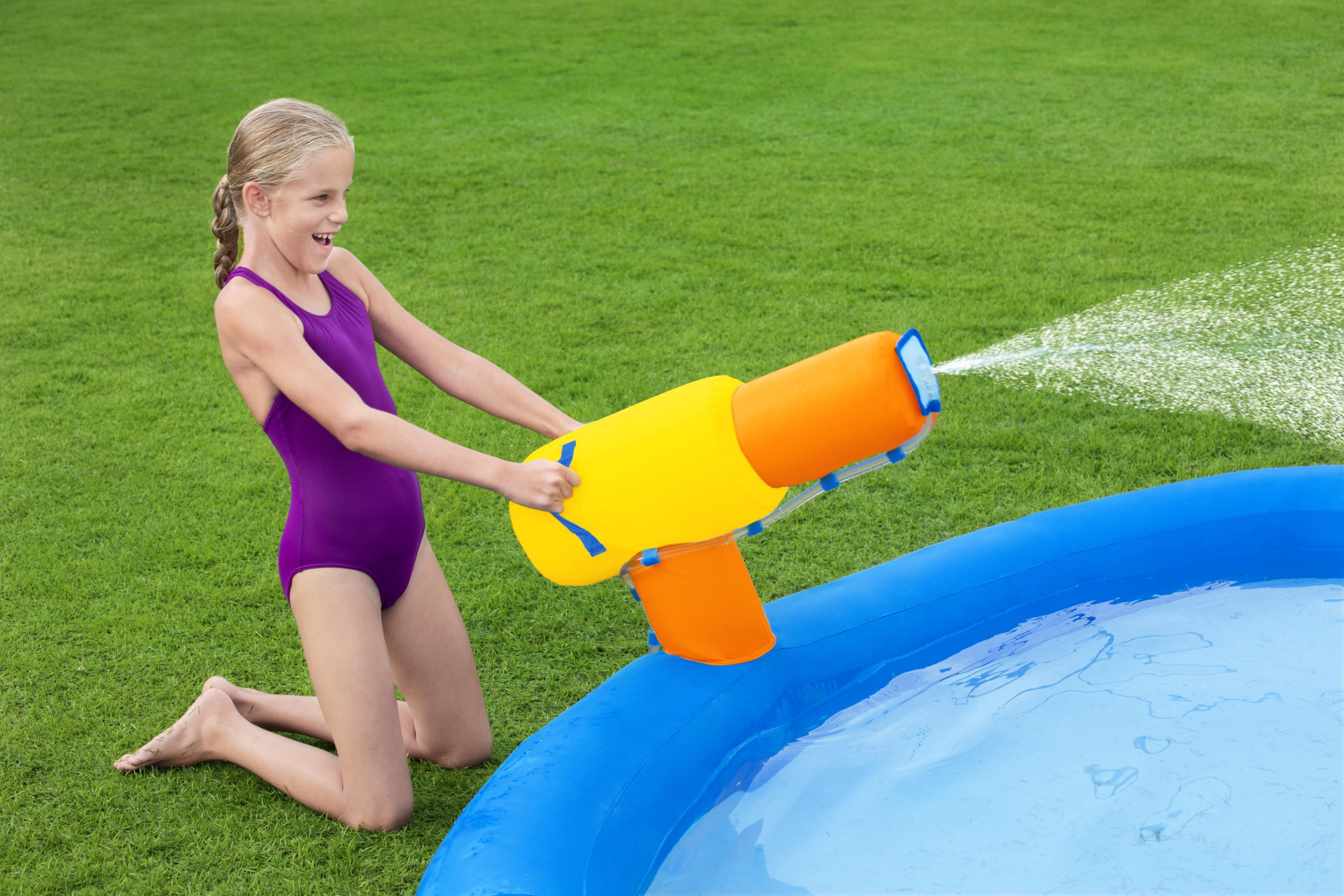 Bestway 53345-4 Parco acquatico gonfiabile Mount Splashmore, 5 anni+ 4/7
