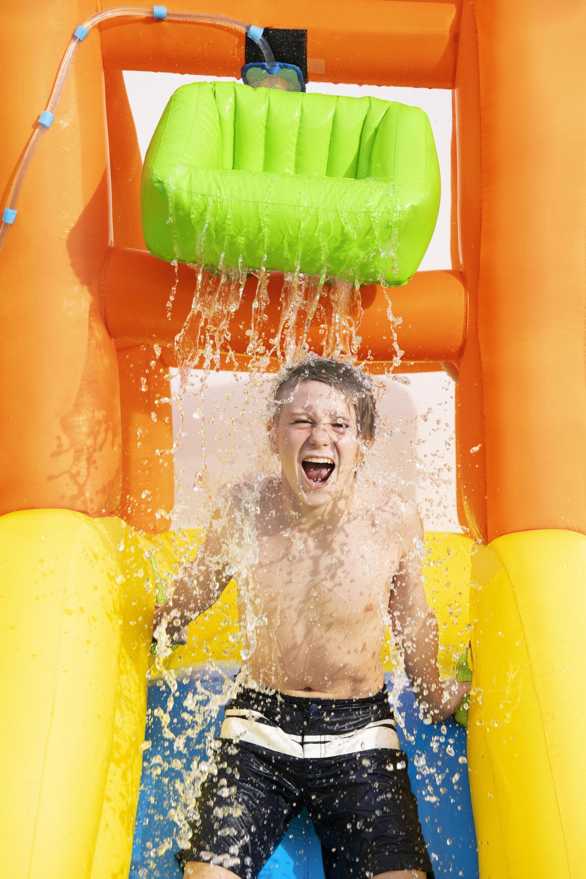 Bestway 53345-4 Parco acquatico gonfiabile Mount Splashmore, 5 anni+ 6/7