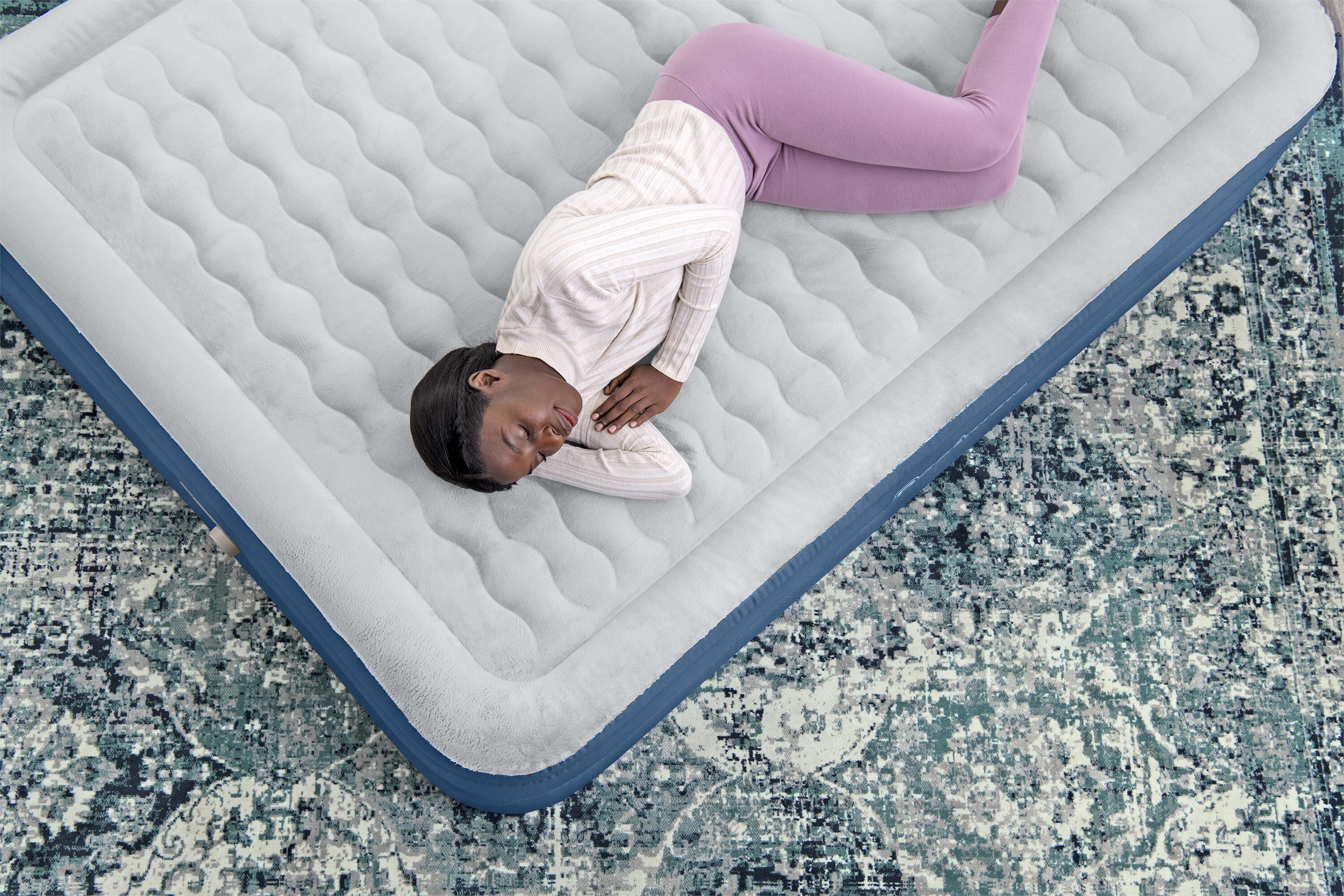 Bestway Lit gonflable 2 places 203x152x46cm avec pompe électrique intégrée 4/7