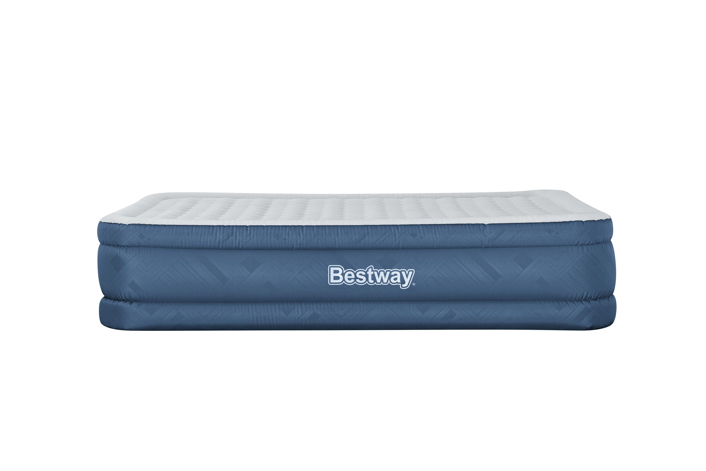 Bestway Lit gonflable 2 places 203x152x46cm avec pompe électrique intégrée 6/7