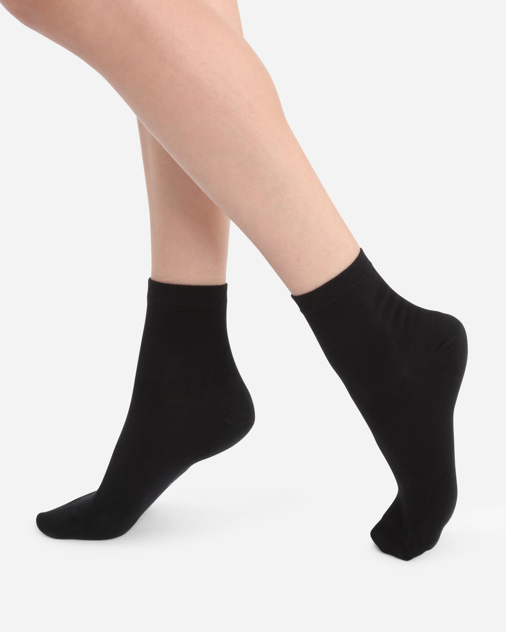 Lot de 2 Paires de Socquettes femme Basique Coton 2/3