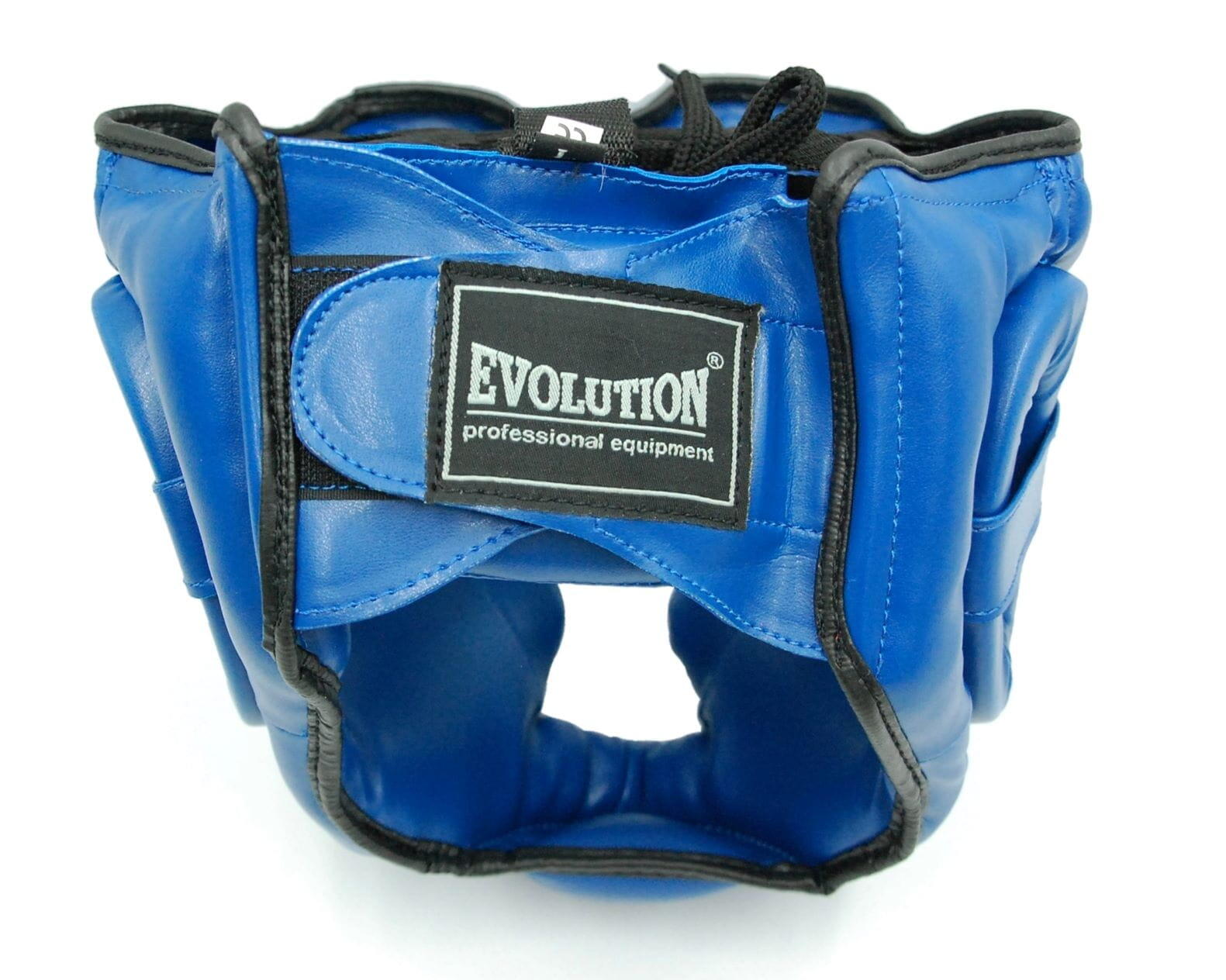 Casco de boxeo Evolution OG-230, entrenamiento, cuero sintético, unisex 3/4