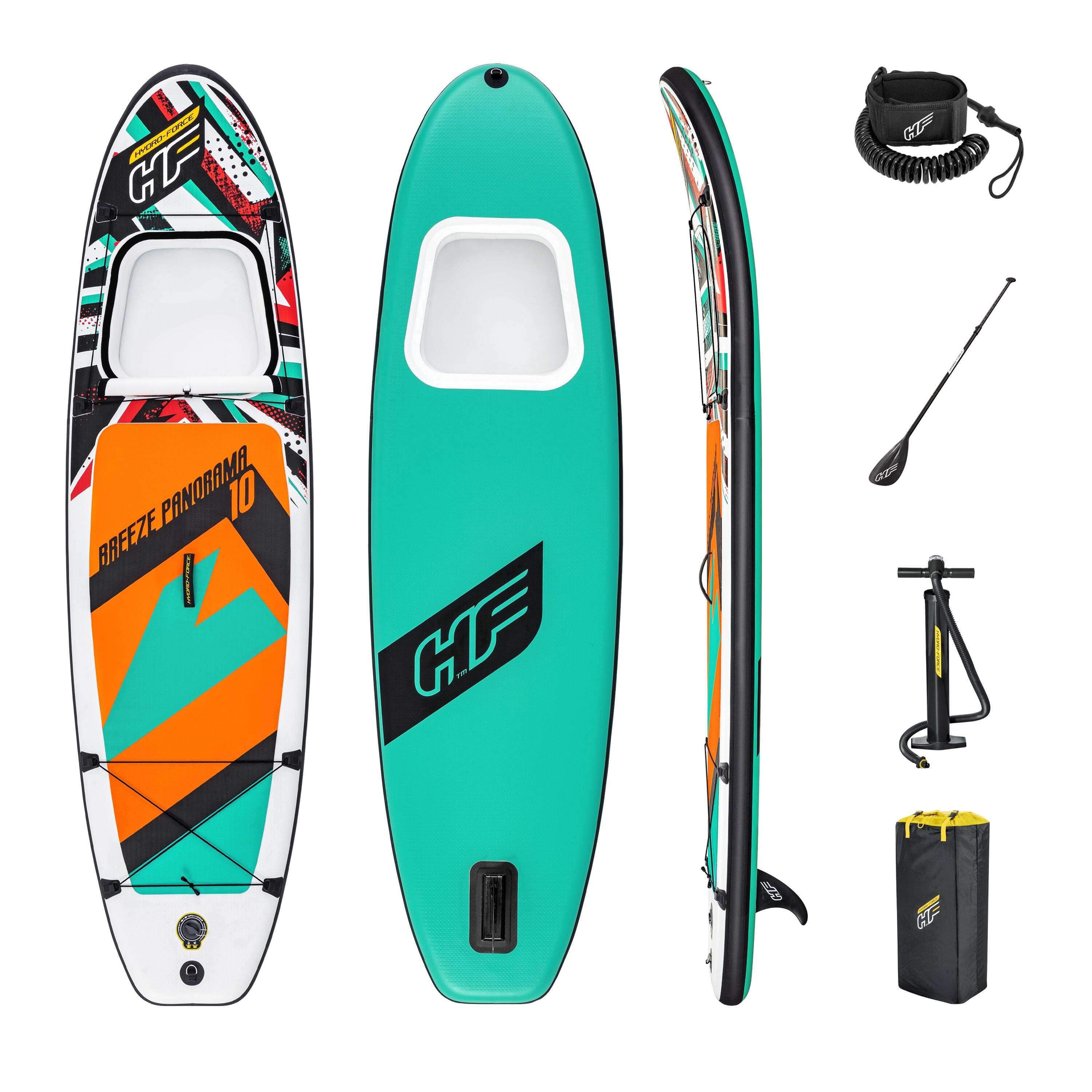 BESTWAY Hydro-Force 10ft SUP Inflatable Paddle Board Set – Breeze Panorama