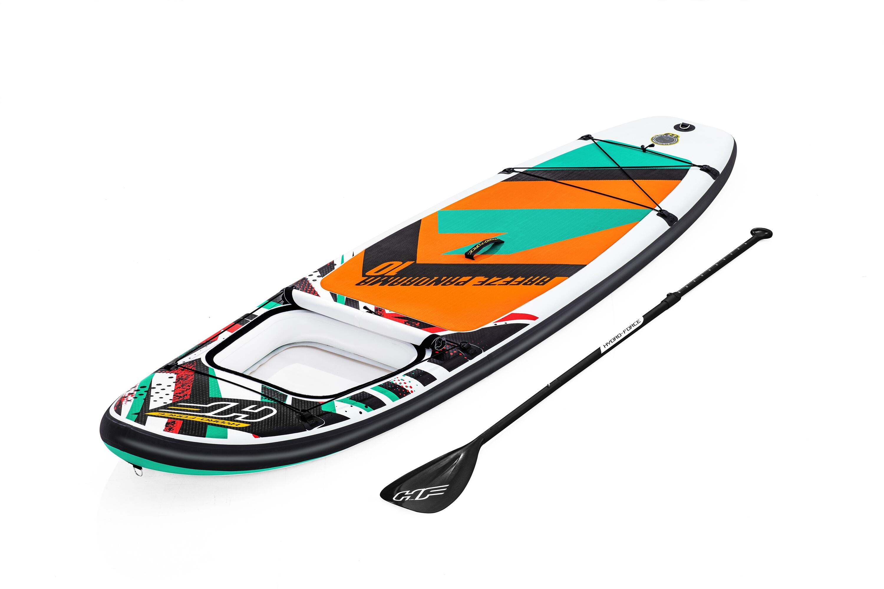 Hydro-Force 10ft SUP Inflatable Paddle Board Set – Breeze Panorama 6/7