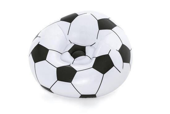 Bestway 75010 Poltroncina gonfiabile Pallone da calcio 6+ anni