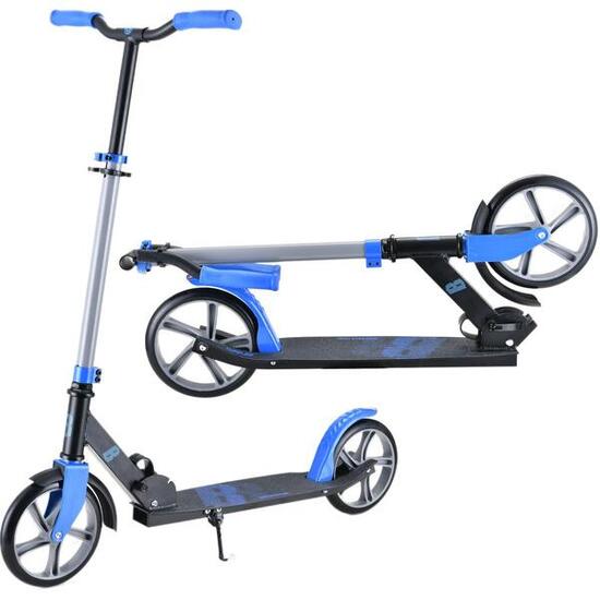 Kinder Roller Scooter Faltbar, Große Räder - Enero 200mm, blau
