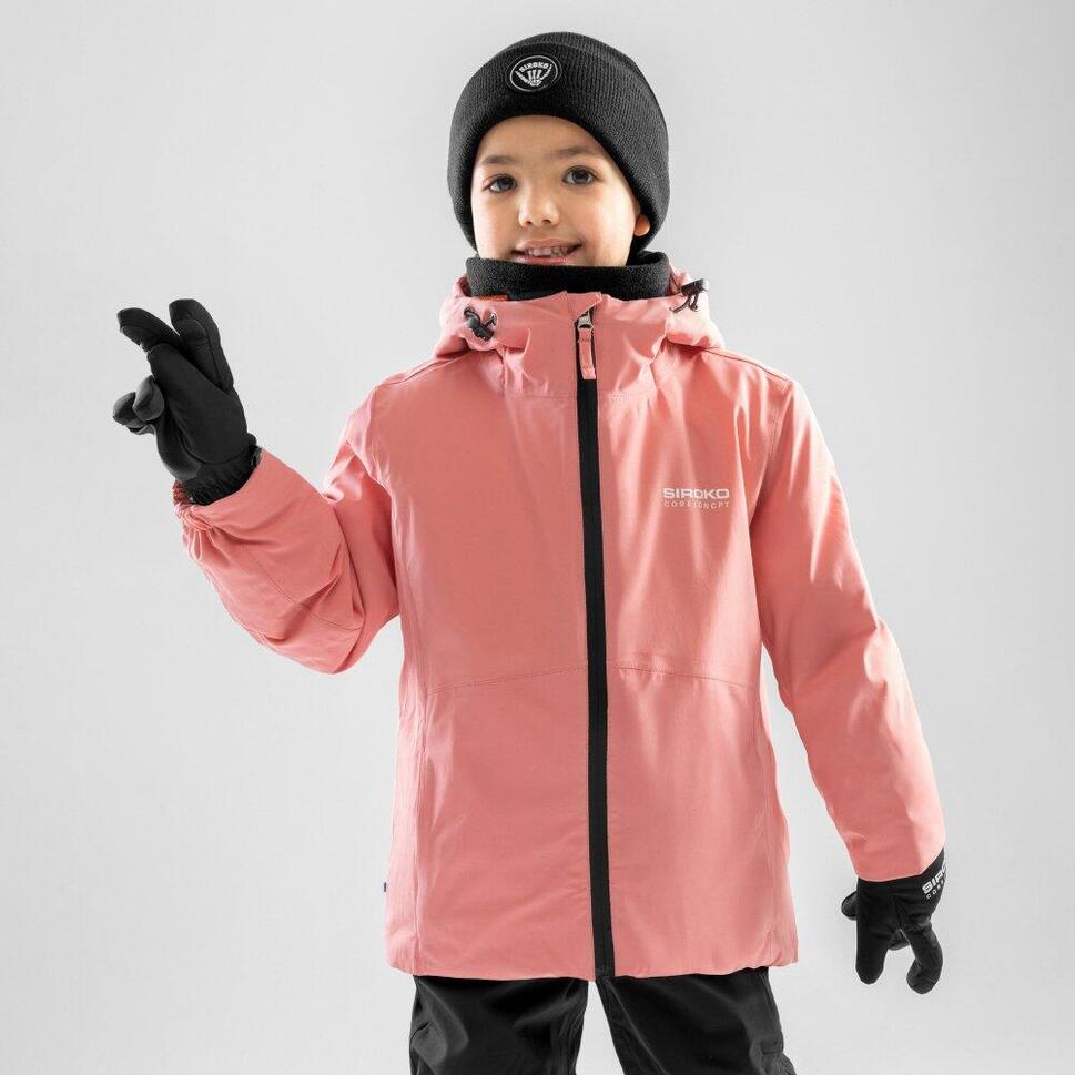 Chopięca kurtka snowboardowa Sporty zimowe Siroko K-Core Glimmer