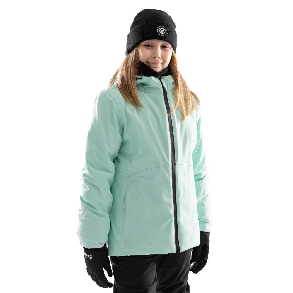Kids Winter sports Girls’ snowboard jacket K-Core-G Snatch Blue