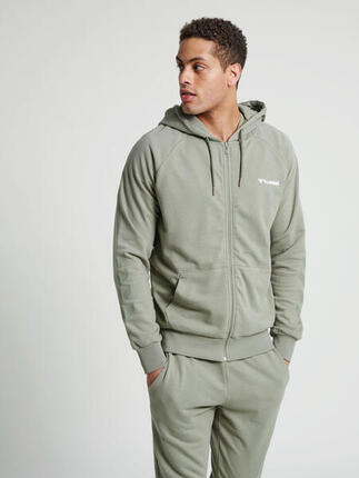 HOODIE MIT REISSVERSCHLUSS HMLISAM ZIP HOODIE MALE COLOR HUMMEL
