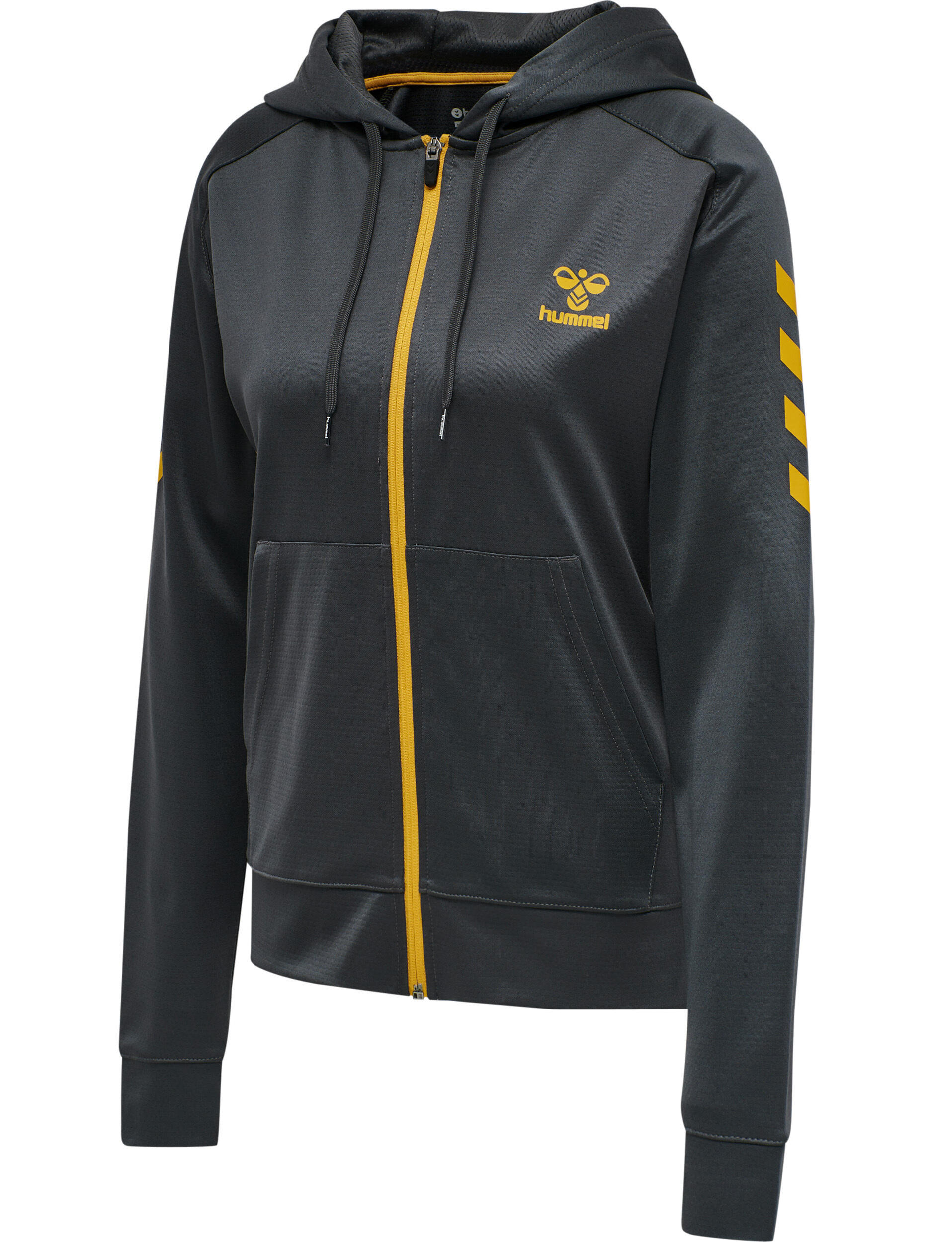 Hmlaction Poly Zip Hoodie Woman Sweat À Capuche Zippé Femme 4/5