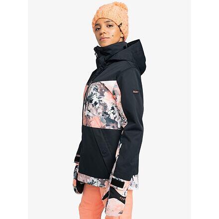 bunda ROXY Presence Parka PEACH PINK DREAMY PICTURE