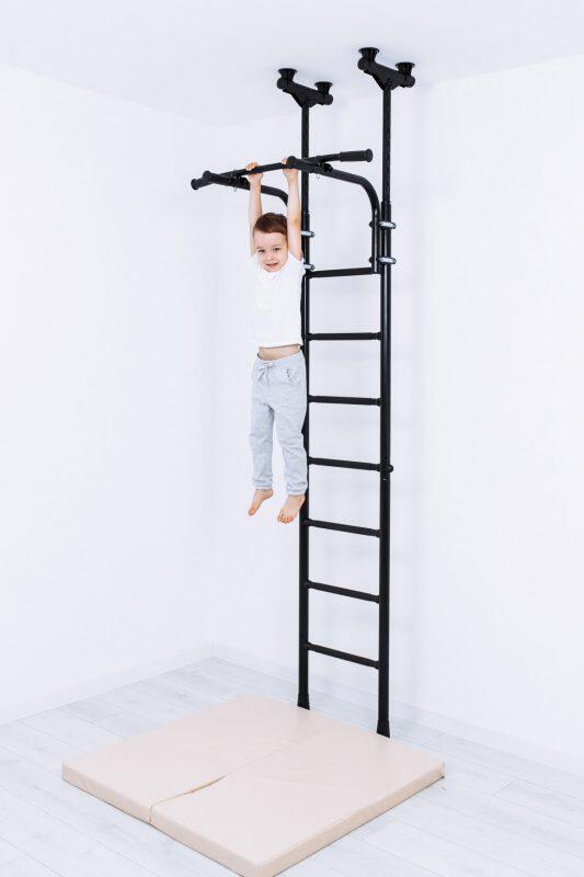drabinka gimnastyczna Wallbarz Athlet 1D czarna elite 3/7