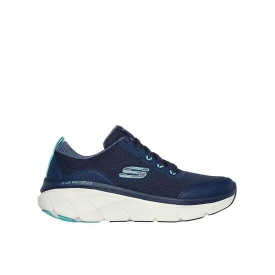 Zapatillas Deportivas Caminar Mujer Skechers 150095_NVAQ Azul marino Cordones