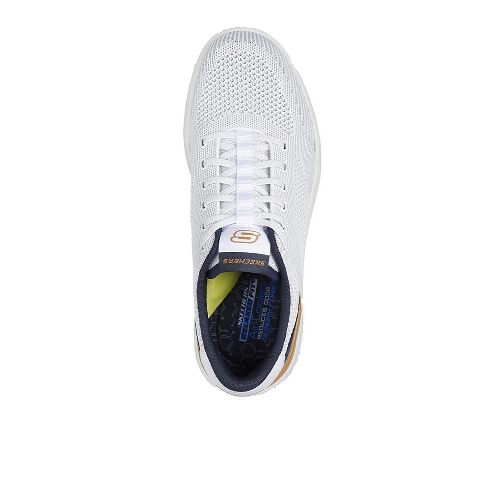 Chaussures pour homme Skechers Corliss Dorset blanc 3/5