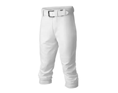 Pantalon de baseball court easton pro+ pull up blanc pour junior