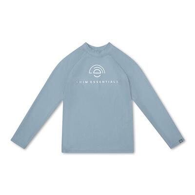 Pure tones groen uv zwemshirt met lange mouwen-110/116