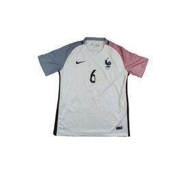 Reconditionné - Maillot foot équipe de France #6 ROMU 2016-2017 - État Correct