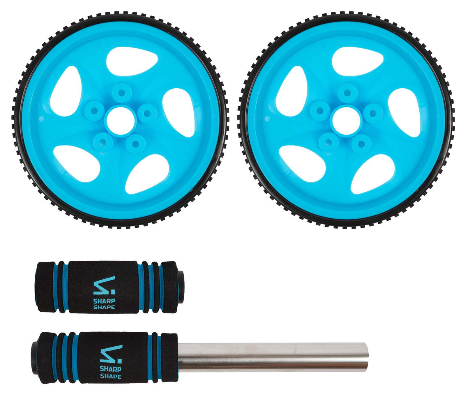 POSILOVACÍ KOLEČKO AB WHEEL MODRÝ SHARP SHAPE 3/3