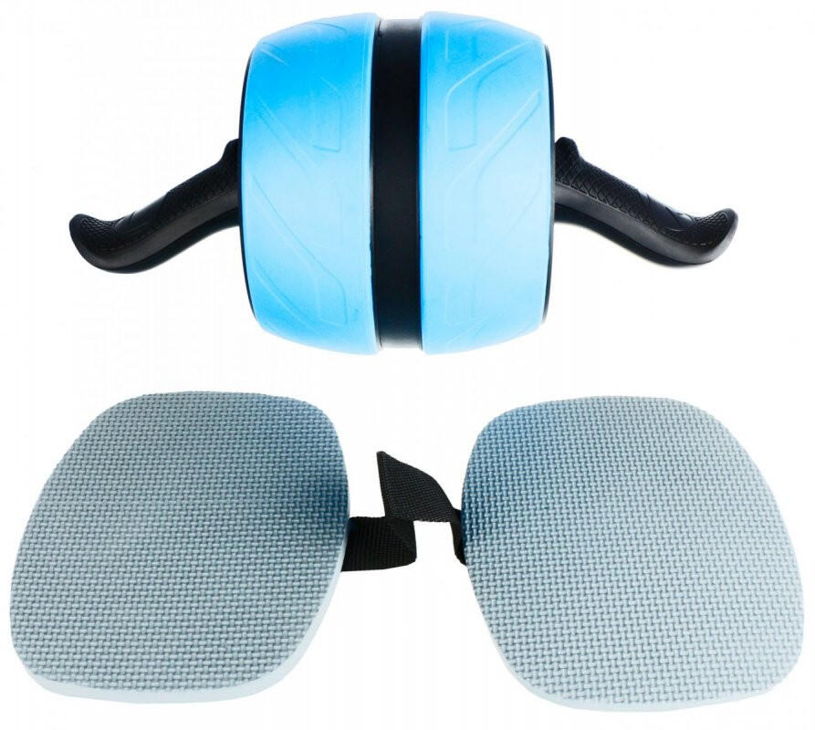 POSILOVACÍ KOLEČKO AB ROLLER MODRÝ SHARP SHAPE 3/4
