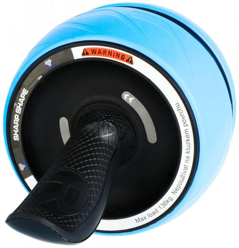 POSILOVACÍ KOLEČKO AB ROLLER MODRÝ SHARP SHAPE 2/4