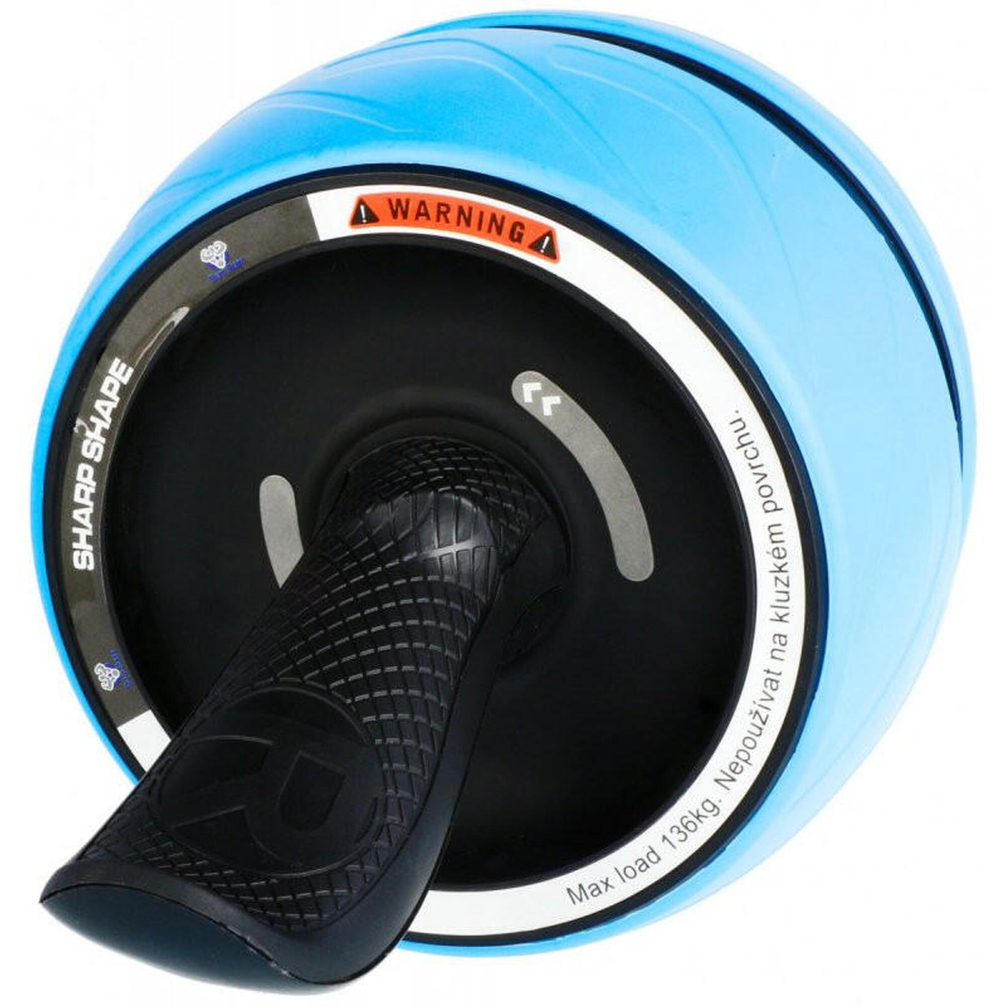 POSILOVACÍ KOLEČKO AB ROLLER MODRÝ SHARP SHAPE