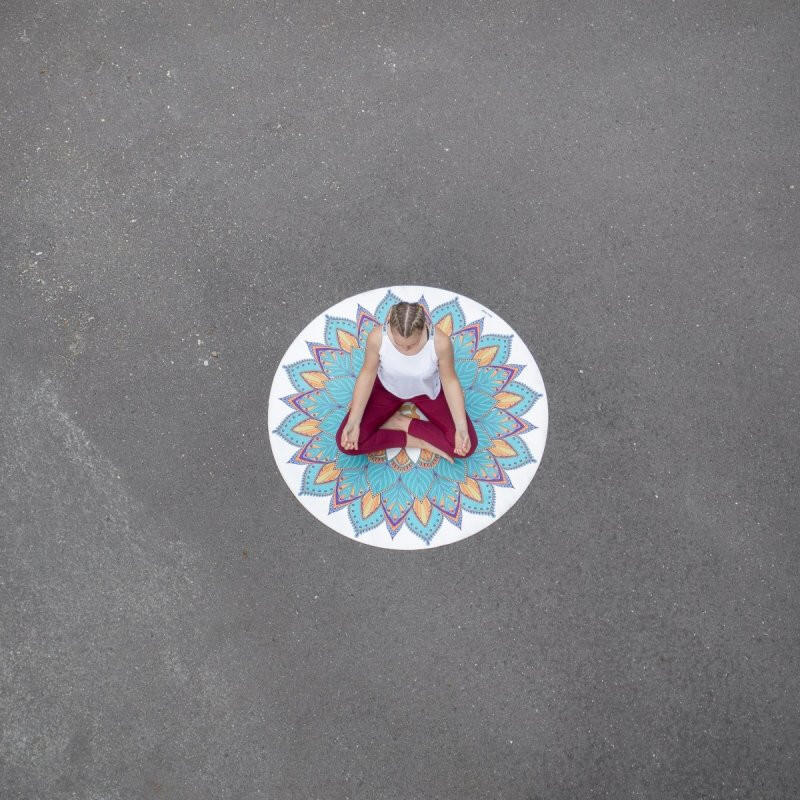 Kruhová podložka MANDALA